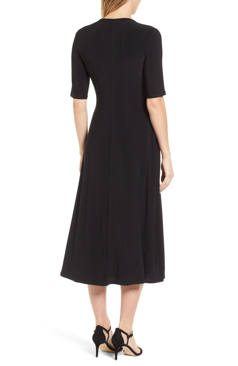 Chaus Laura Faux Wrap Midi Dress, Alternate, color,