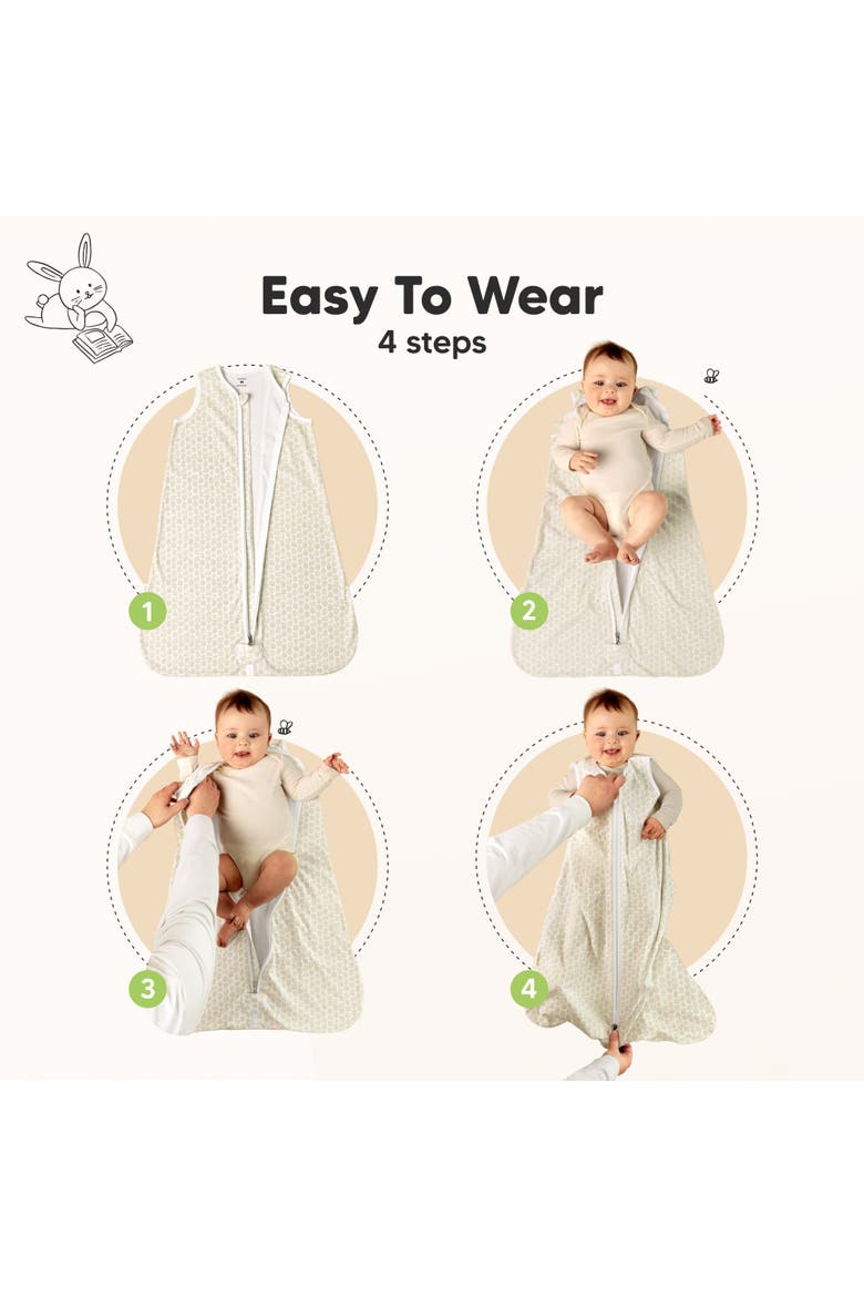 2-Pack Snooze Sleep Sacks, Alternate, color, Bumble Bear