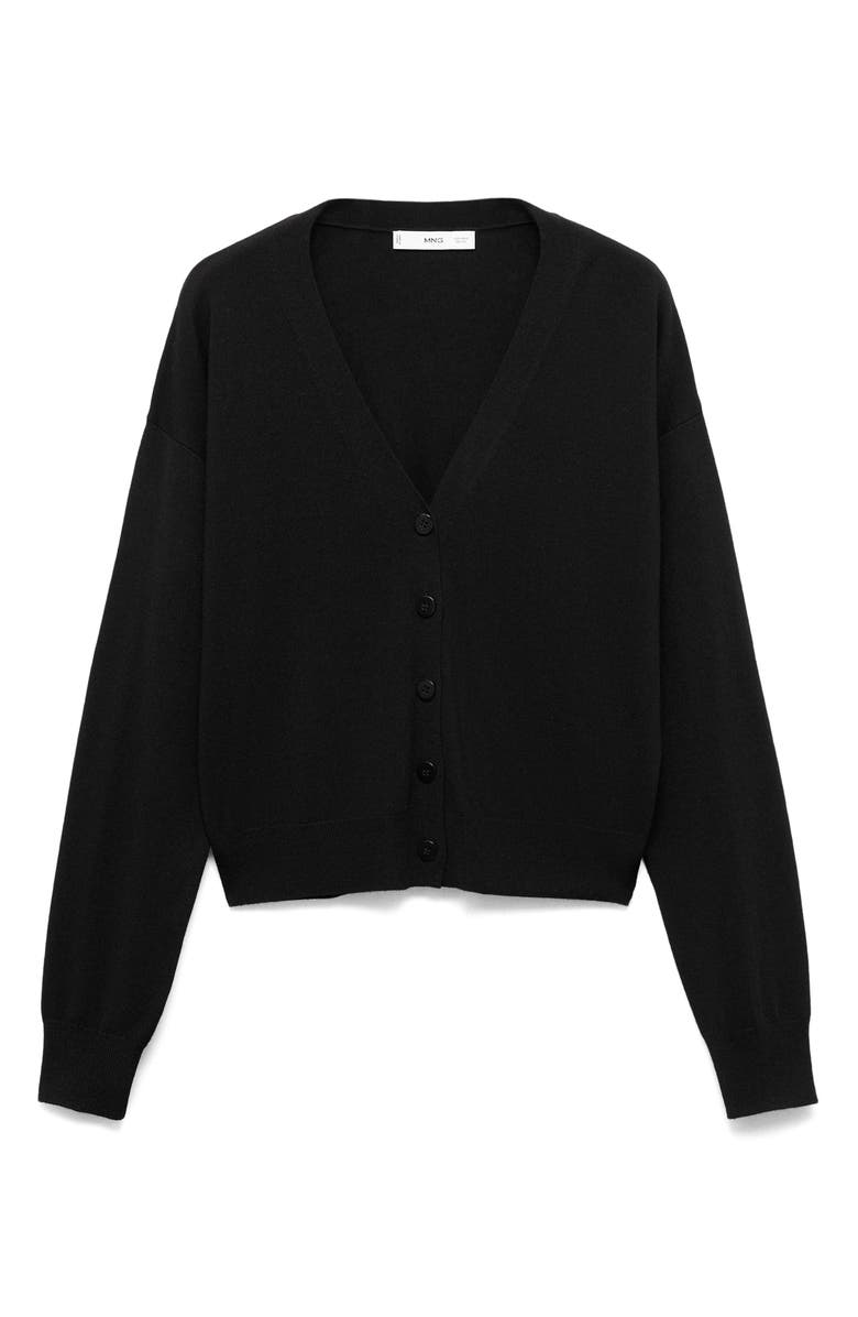 MANGO V-Neck Cardigan, Alternate, color, 