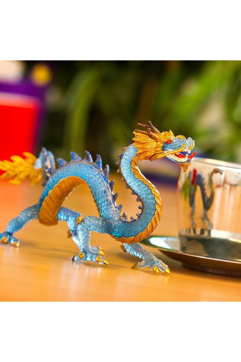Krystal Blue Dragon Toy, Alternate, color, No Color