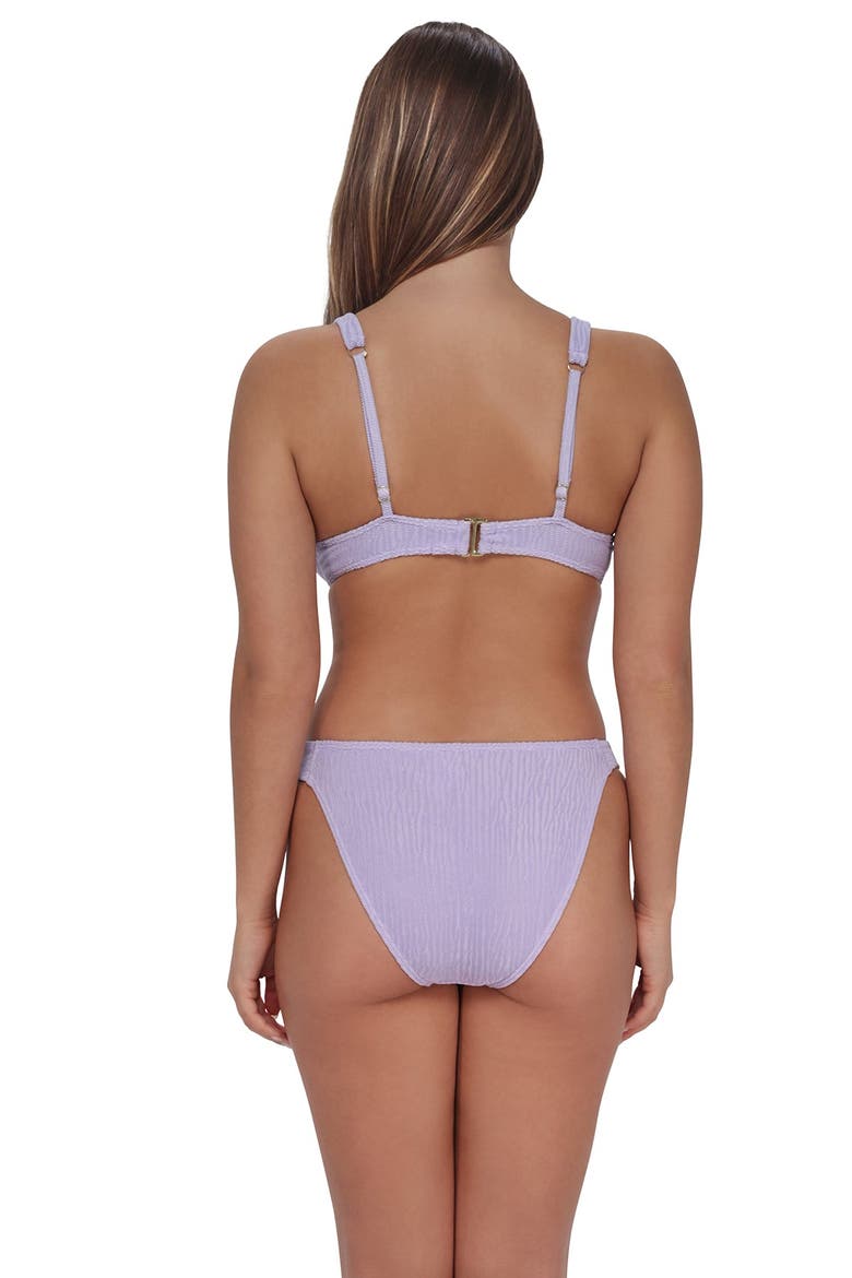 Emery Underwire Bikini Swimsuit Top - DD Cup, Alternate, color, Lilac Scrunch
