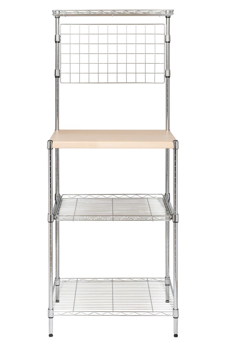 HONEY-CAN-DO Microwave Shelving Unit, Alternate, color, 