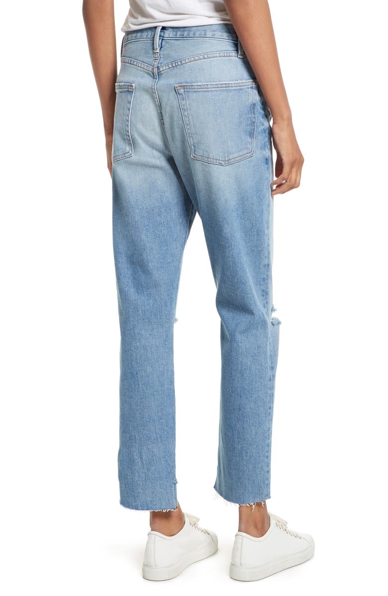 FRAME Le Original Step Hem High Waist Jeans, Alternate, color, 