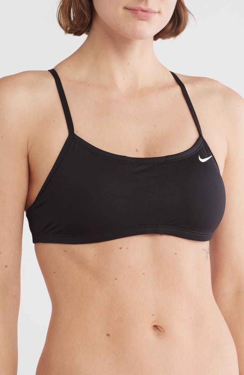 Nike Racerback Bikini Top, Main, color, 