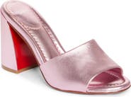 Christian Louboutin Jane Laminato Slide Sandal