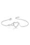 Crystal Infinity Heart Bracelet