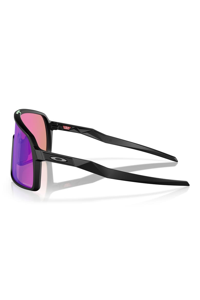 60mm Shield Sunglasses, Alternate, color, MATTE BLACK