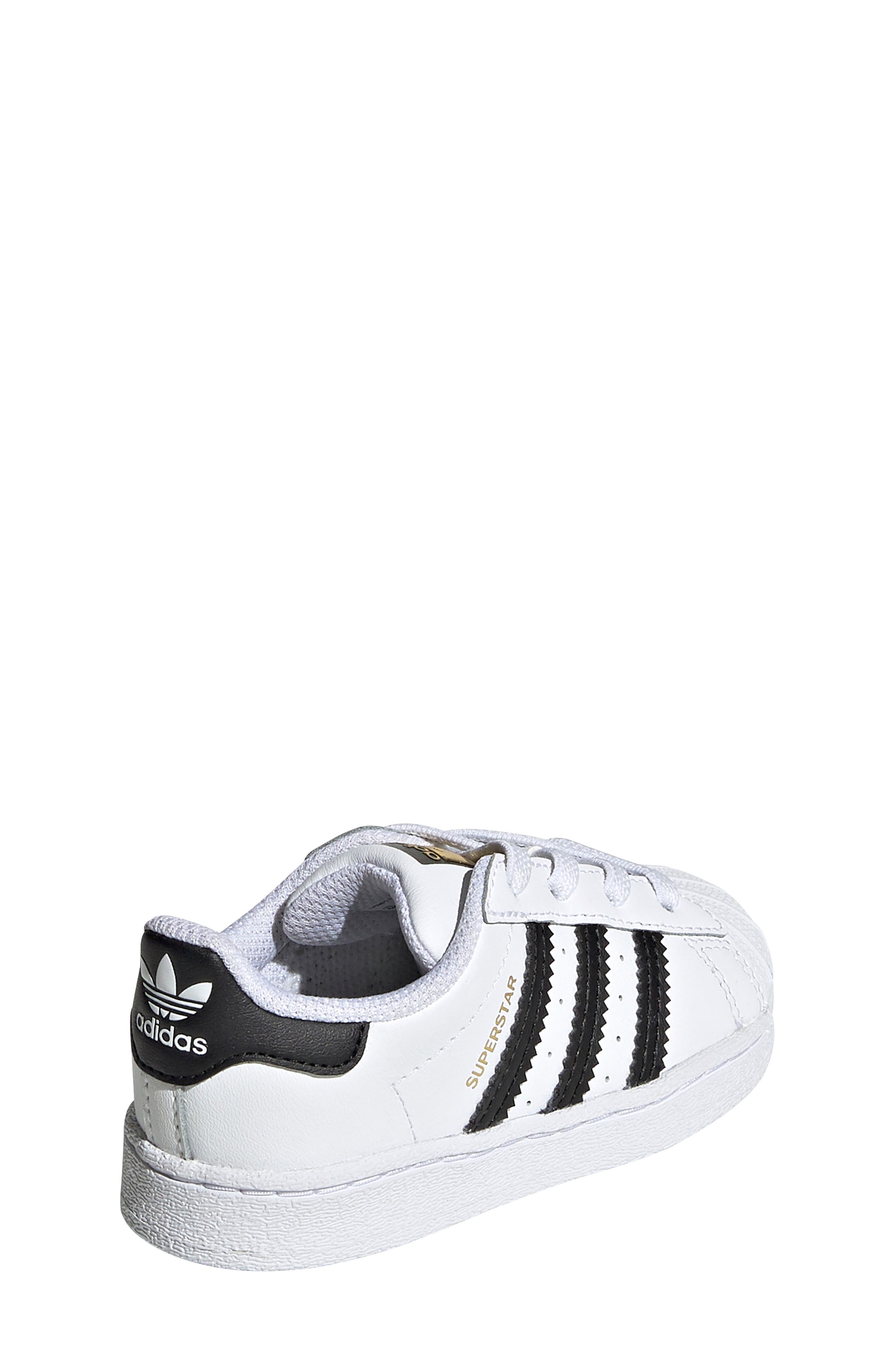Kids' Superstar Sneaker, Alternate, color, FTWR WHITE/ CORE BLACK