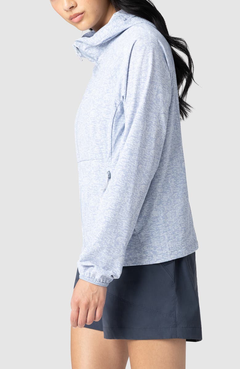 Outdoor Research Astroman Sun Full Zip Hoodie, Alternate, color, Titanium Tamarack Print