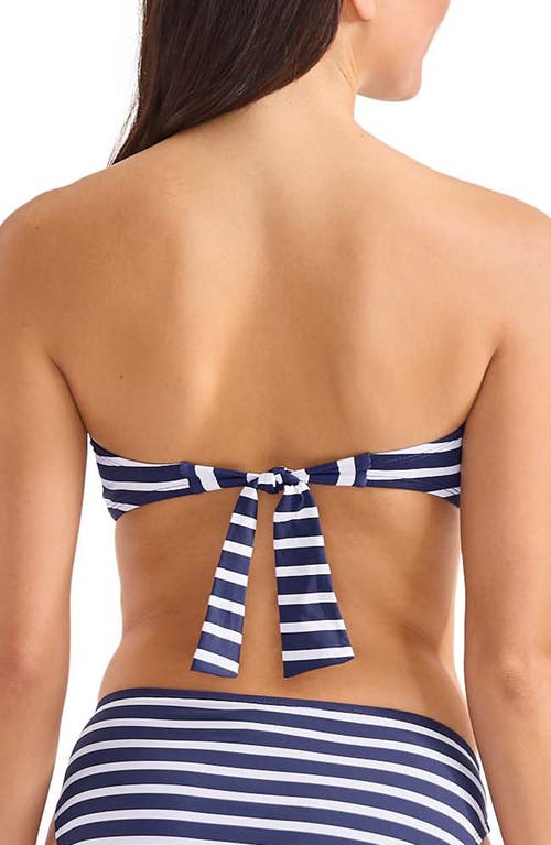 Tommy Bahama Coastline Stripe Twist Bandeau Bikini Top