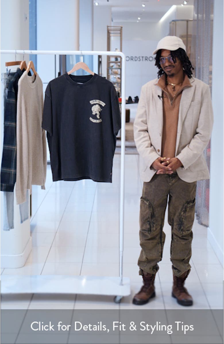 Bad to the Bone Graphic T-Shirt, sales video thumbnail