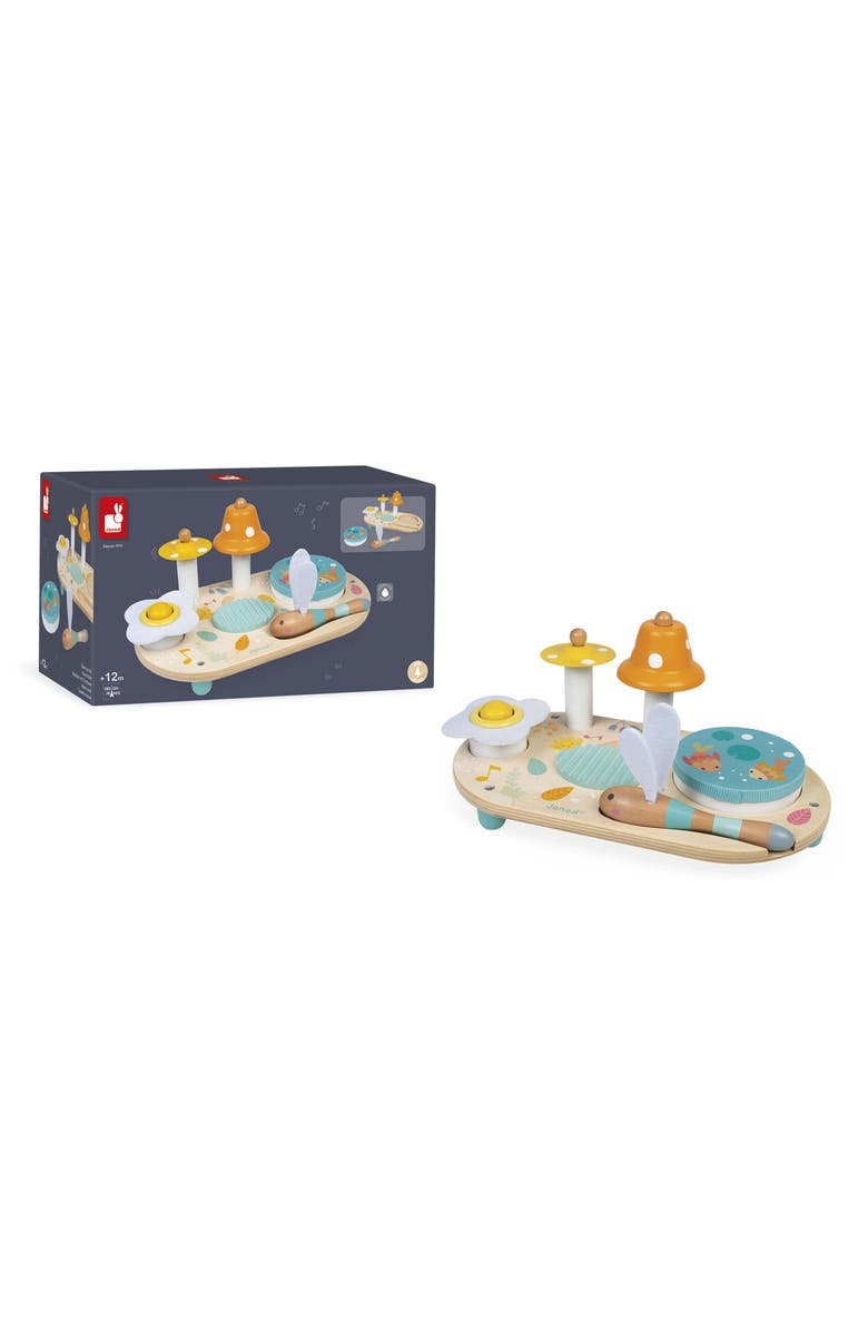 Janod Pure Musical Table Toy, Alternate, color, Multi