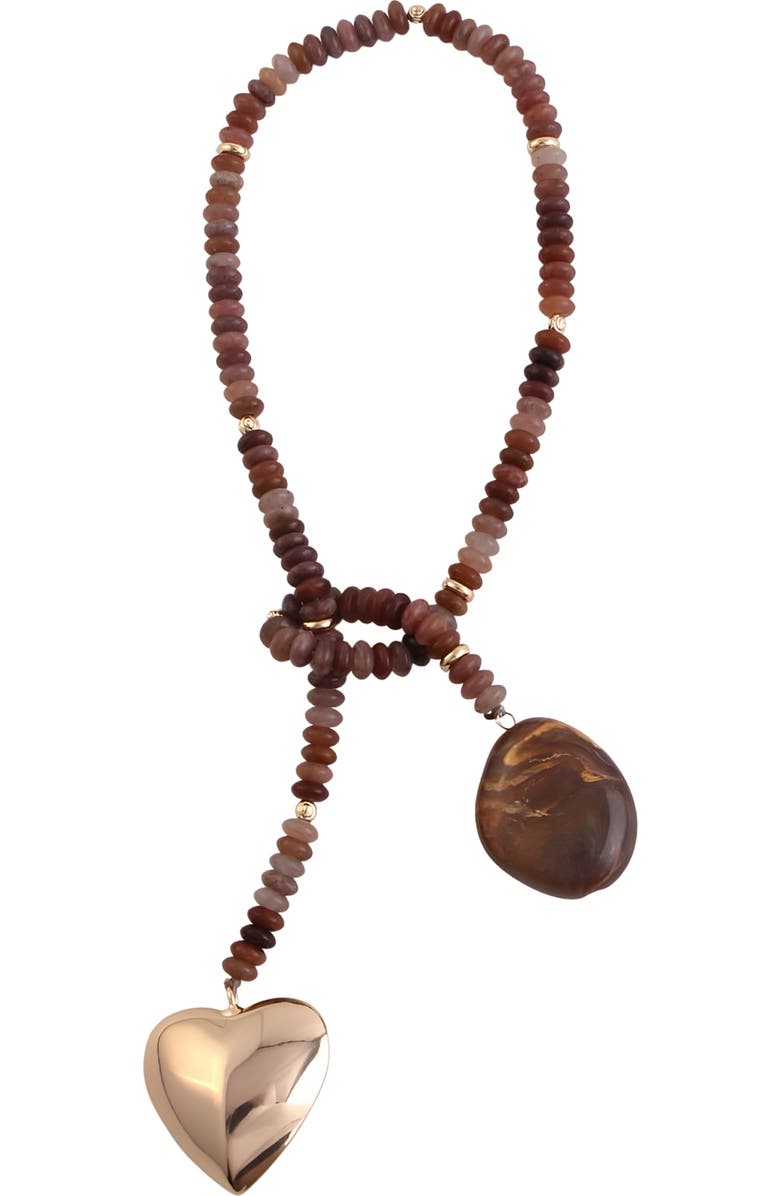 MacRae & Co. Margo Bag Charm, Main, color, Brown