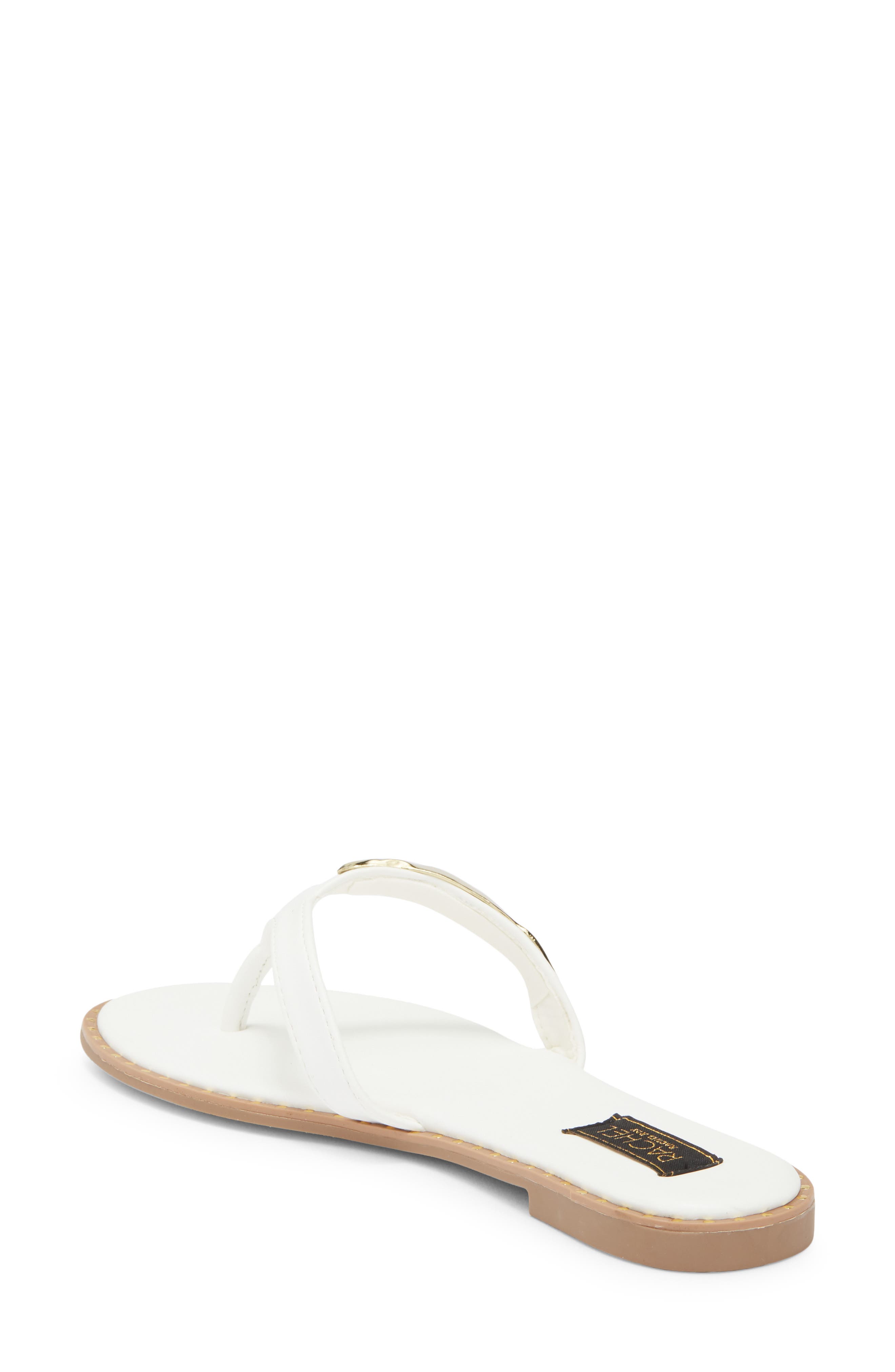 Lisbon Flip Flop, Alternate, color, WHITE