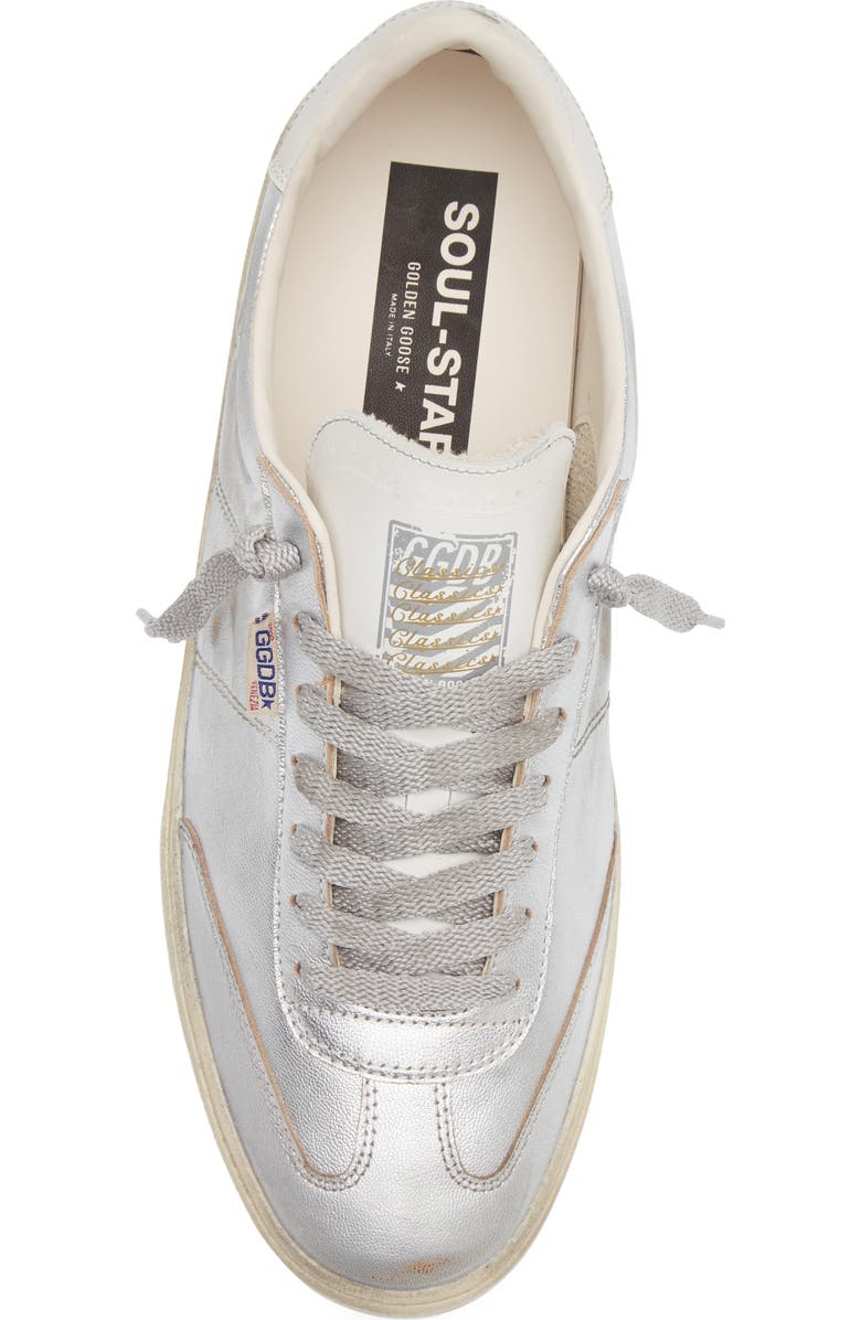 Golden Goose Soul Star Low Top Sneaker, Alternate, color, Silver/ White/ Milk