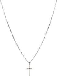 Bearfruit Jewelry 14k Gold Plated Marielle Mini Cross Necklace Gift Idea