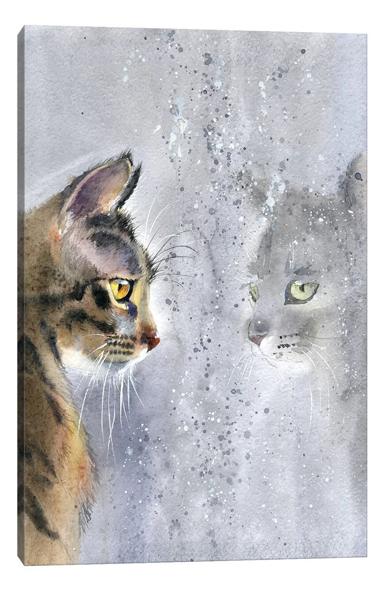 iCanvas Cat by the Window II by Marina Ignatova Canvas Artwork, 18"x12"