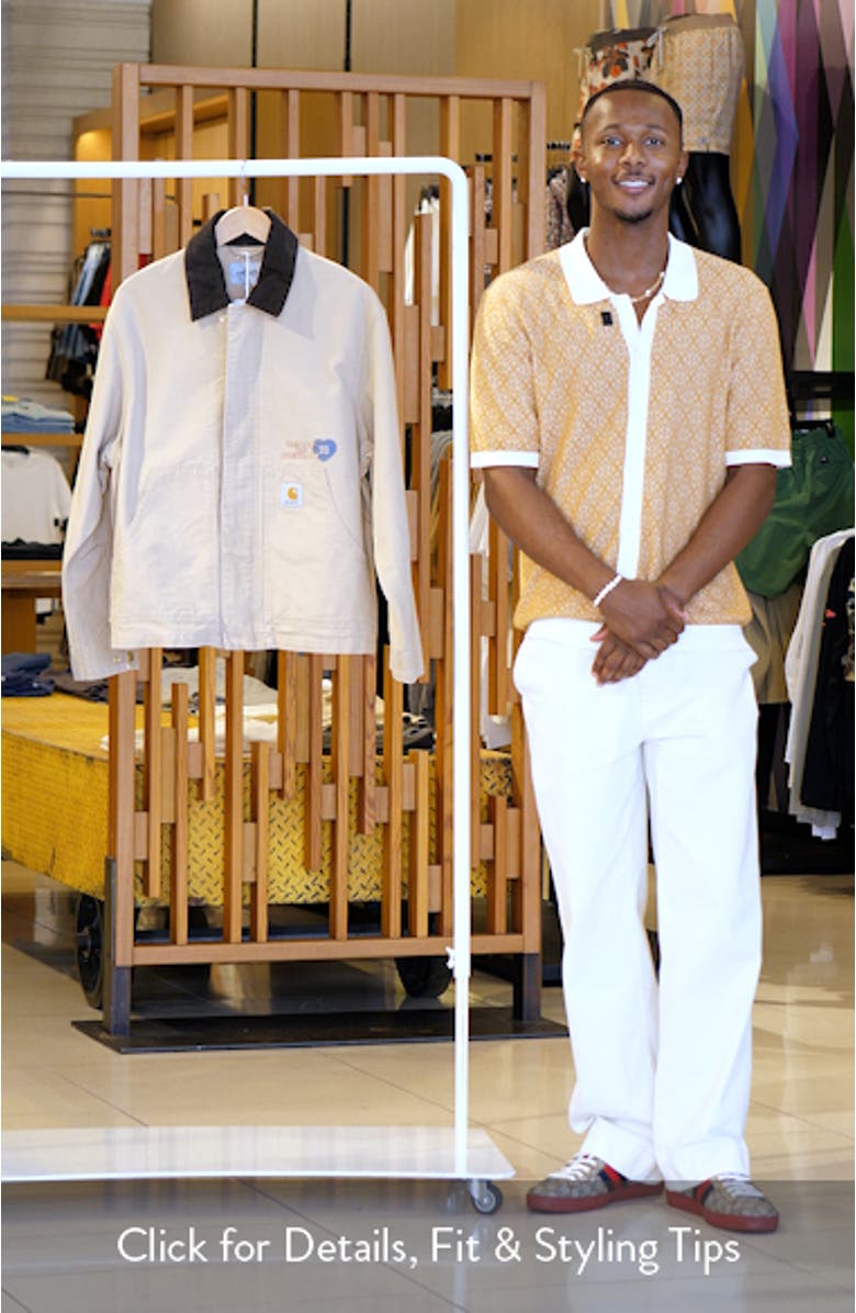 OG Arcan Graphic Organic Cotton Canvas Jacket, sales video thumbnail