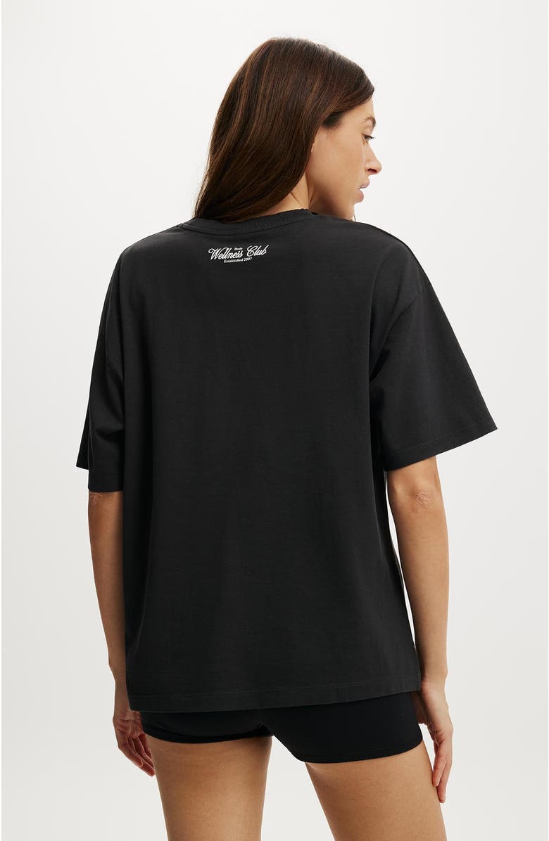 COTTON ON BODY Women's Active Graphic Tee, Alternate, color, Washed Black Bwc