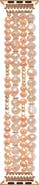Posh Tech Demi Rose Gold Beaded Bracelet Apple Watch® Band