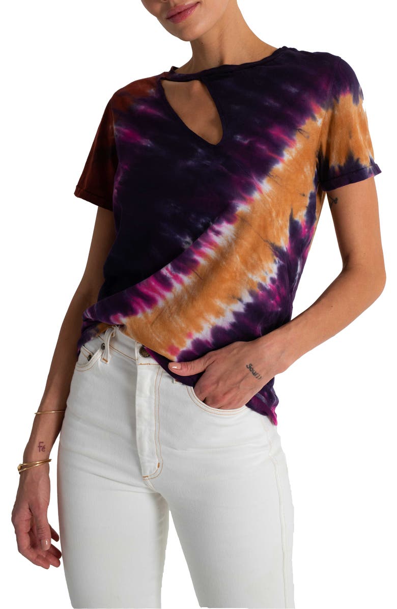 n:PHILANTHROPY Dash Deconstructed Tie Dye T-Shirt, Main, color,