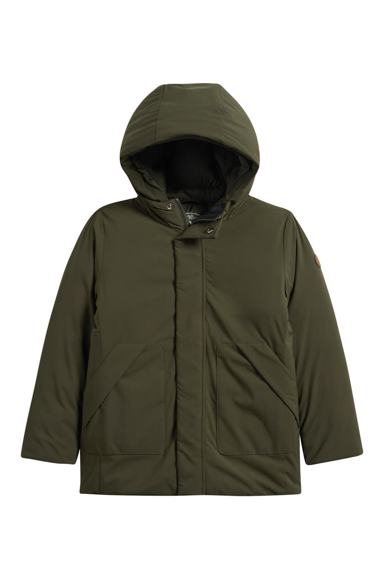 Kids' Albi Hooded Jacket, Main, color, LAND GREEN