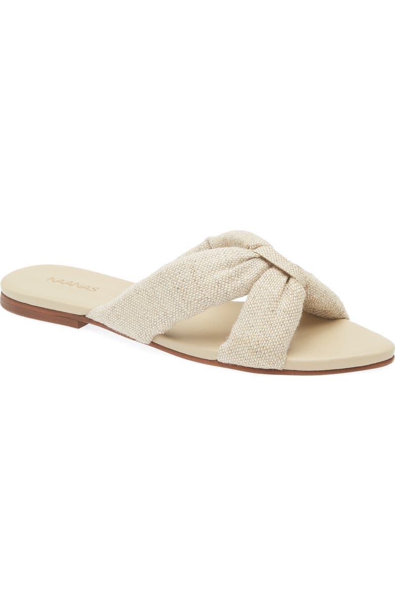 Kaanas Banha Pointed Toe Slide Sandal, Main, color,