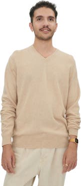 Gobi Cashmere Essential V-Neck Cashmere Sweater