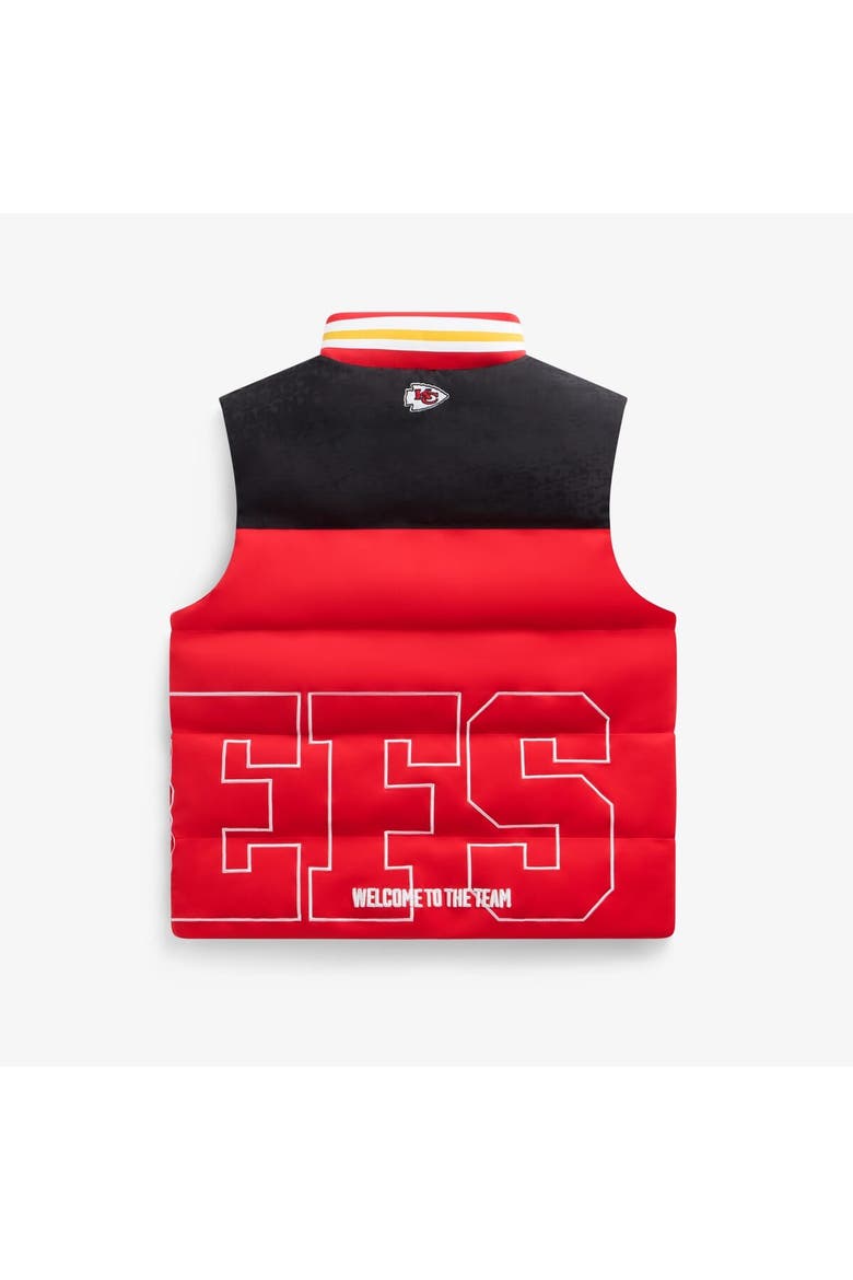 Unisex  Red Kansas City Chiefs Team Puffer Vest, Alternate, color, Red