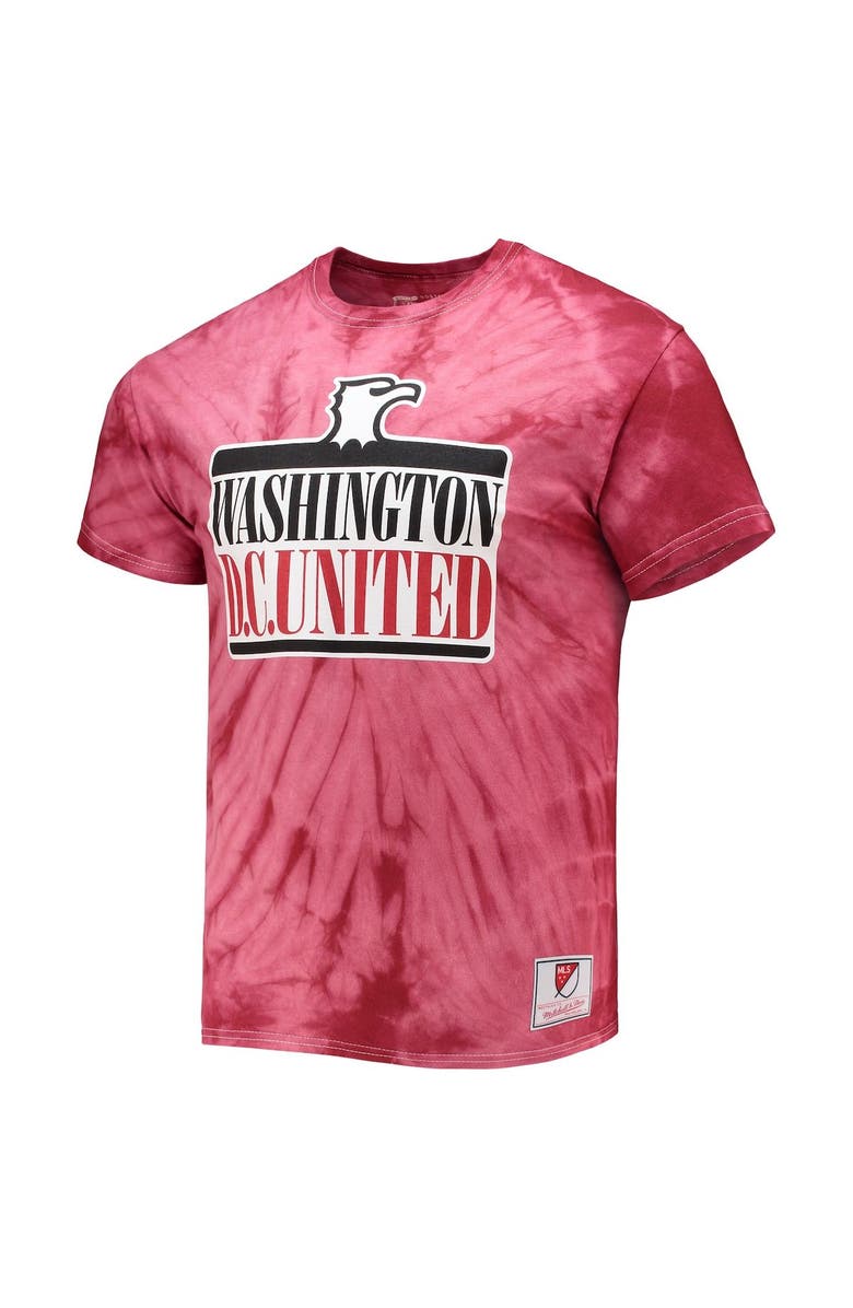 Mitchell & Ness Men's Mitchell & Ness Red D.C. United Since '96 Tie-Dye T-Shirt, Alternate, color, 