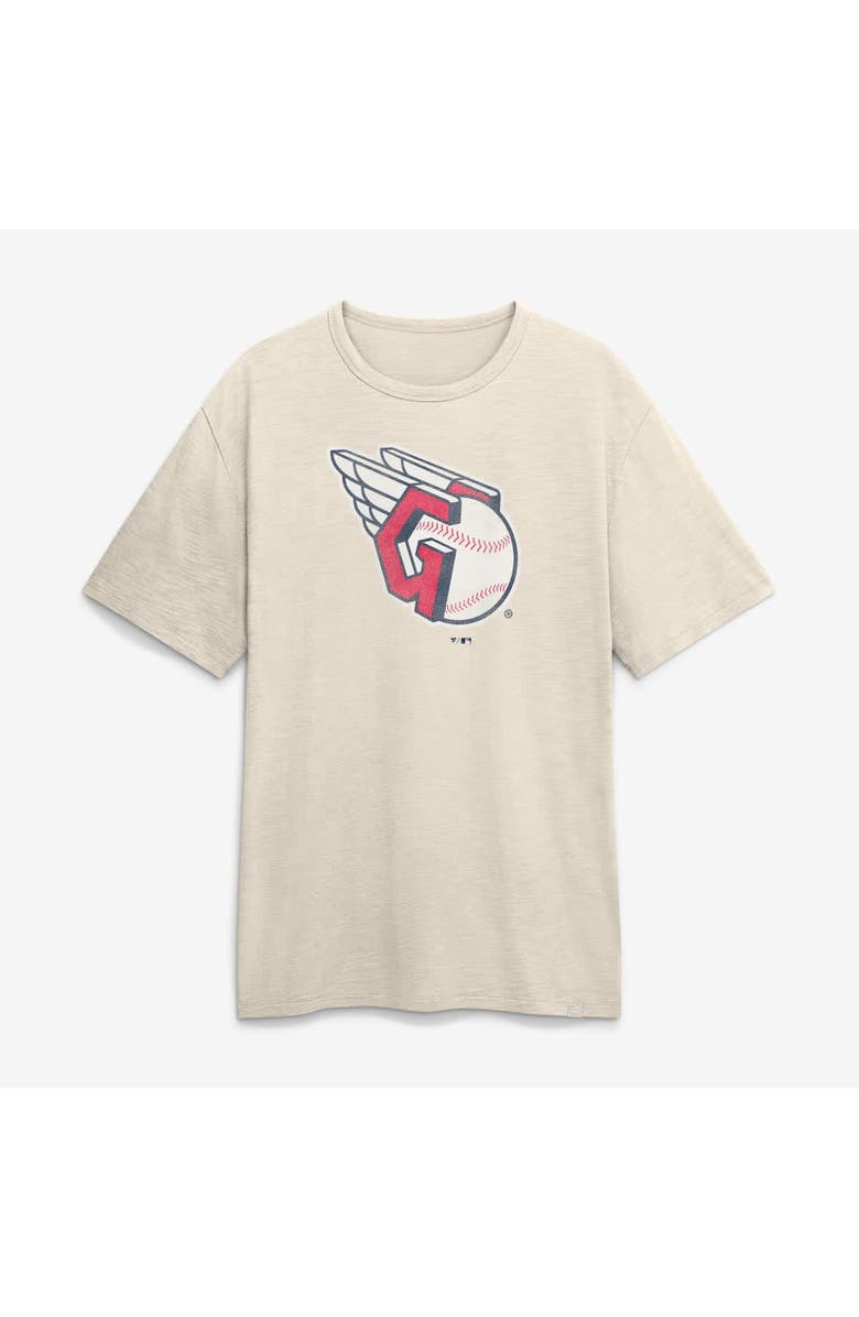 FANATICS Men's Fanatics Cream Cleveland Guardians Stadium Slub T-Shirt, Main, color, Cream