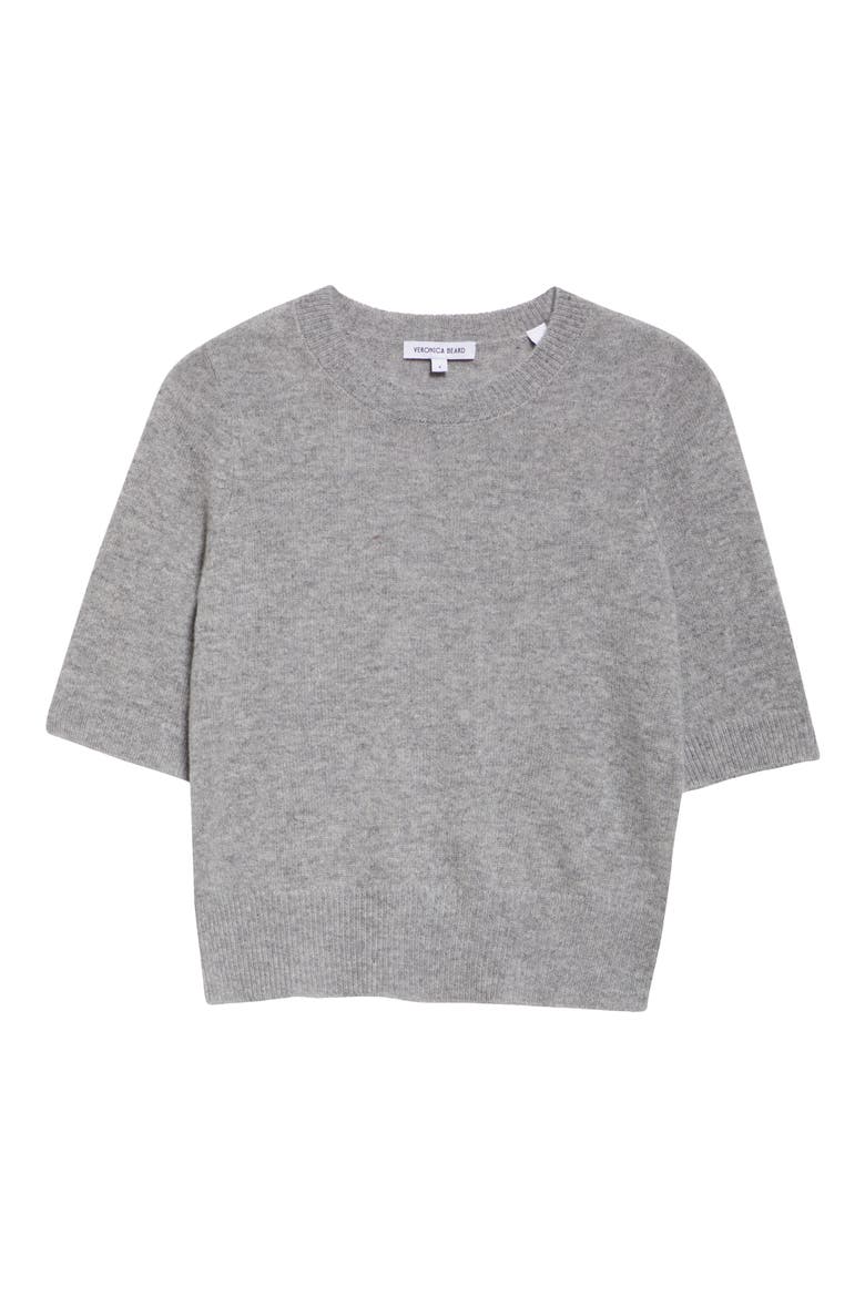 Shana Cashmere Sweater, Alternate, color, HEATHER GREY