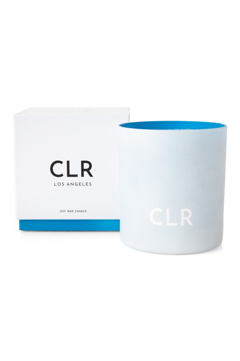 Blue Scented Candle, Main, color, BLUE