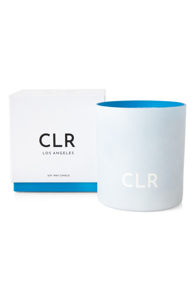 CLR Blue Scented Candle, Main, color,