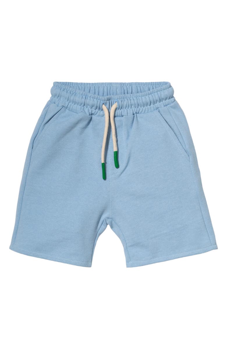 Mon Coeur Kids' Drawstring Sweat Shorts, Main, color, Placid Blue
