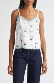 Sandy Liang Selkie Cotton Camisole