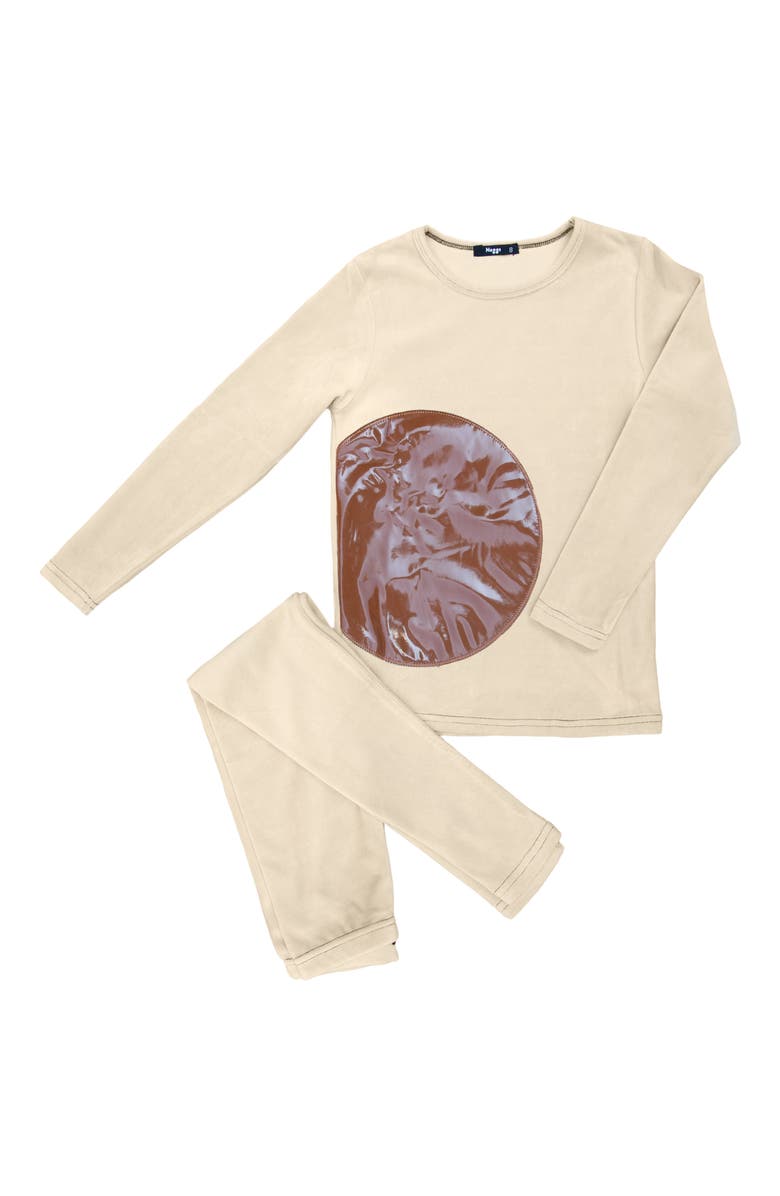 NoggiWear Circle Collection Loungewear Set, Alternate, color, 