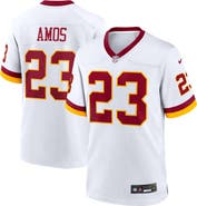 Nike Men's Nike Trey Amos White Washington Commanders Game Super Bowl Era Jersey