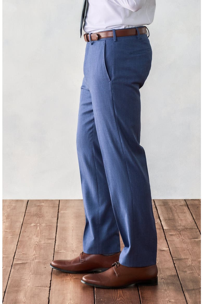 Slim Suit Pants, Alternate, color, Light Blue