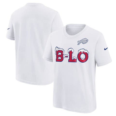 Youth Nike White Buffalo Bills 2025 Rivalries Collection T-Shirt