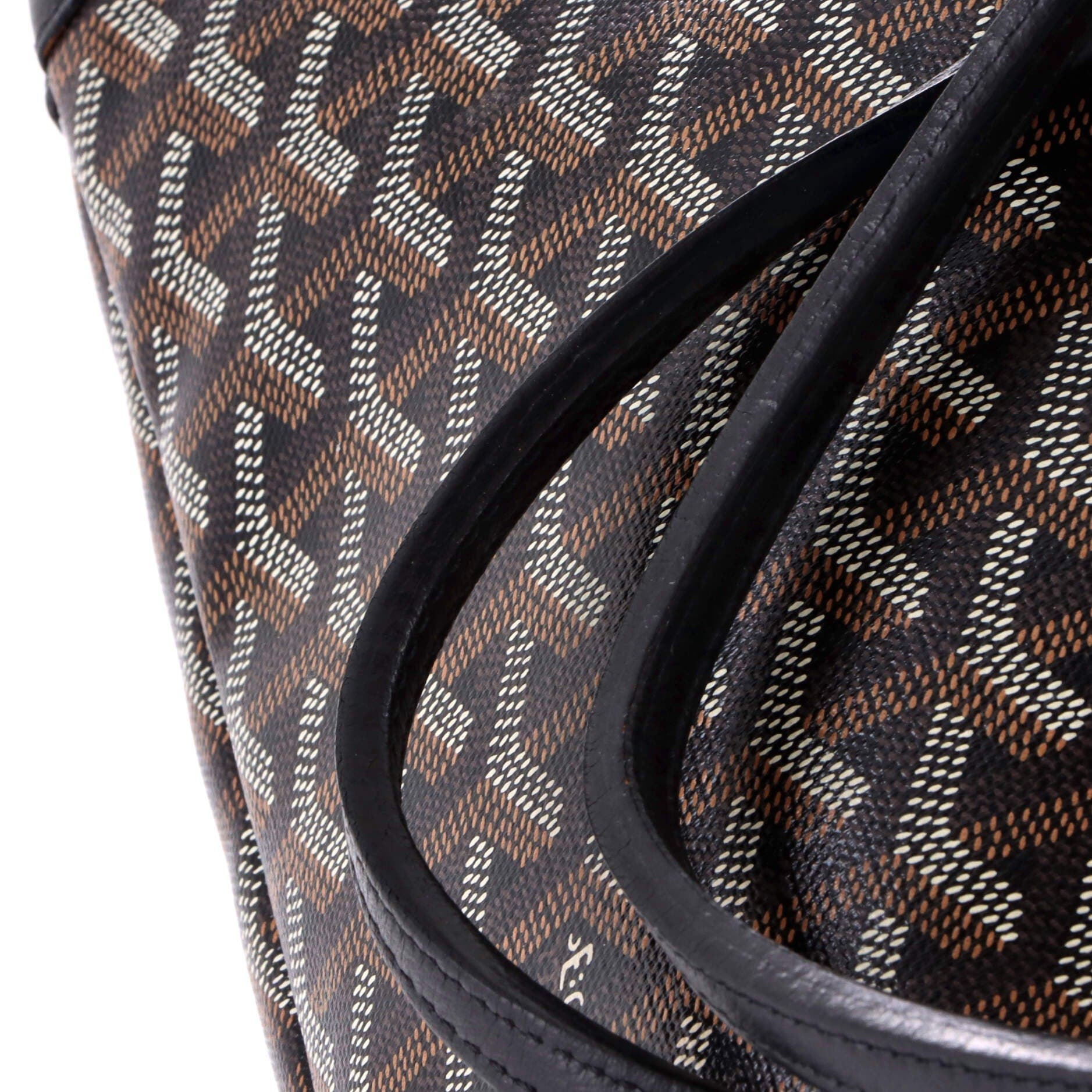 Pre-Owned Goyard Artois Tote Coated Canvas MM, Alternate, color, Black