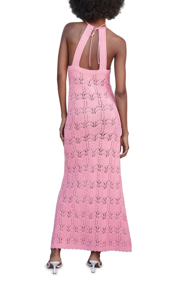 MANGO Open Knit Dress, Alternate, color, 