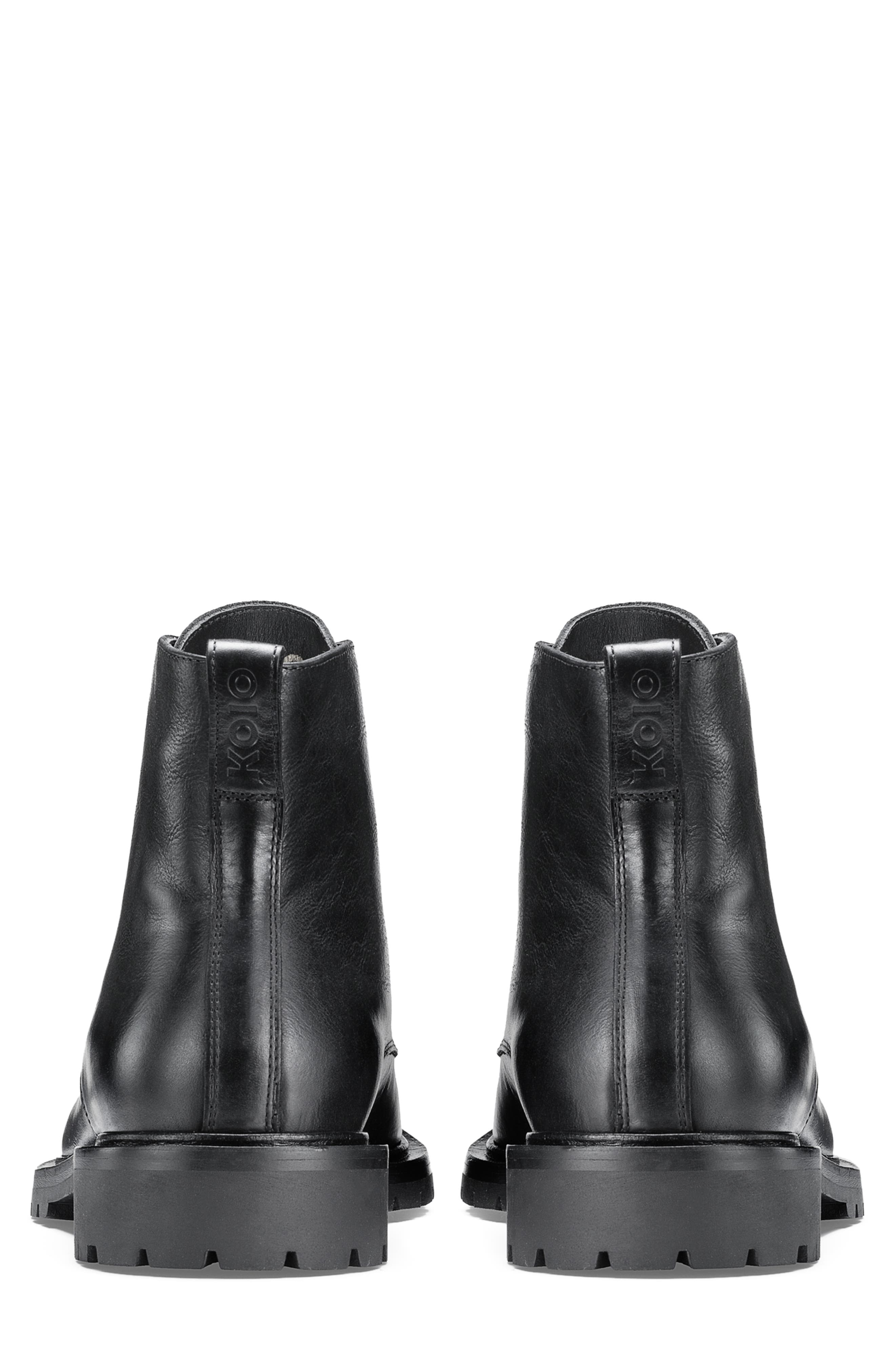 Bergamo Lace-Up Boot, Alternate, color, NERO