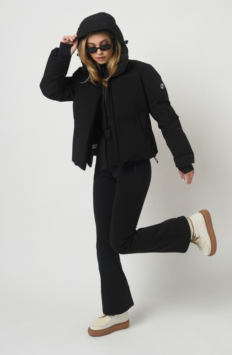 JORDE Lottie Ski Suit, Alternate, color, Black