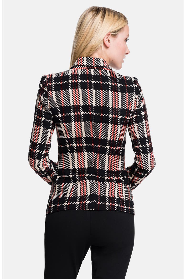 Digital Plaid Jacket, Alternate, color, RICH BLK COMBO