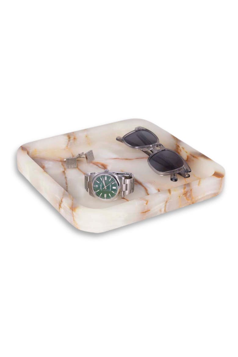 Marble Tray, Alternate, color, GREEN/ IVORY