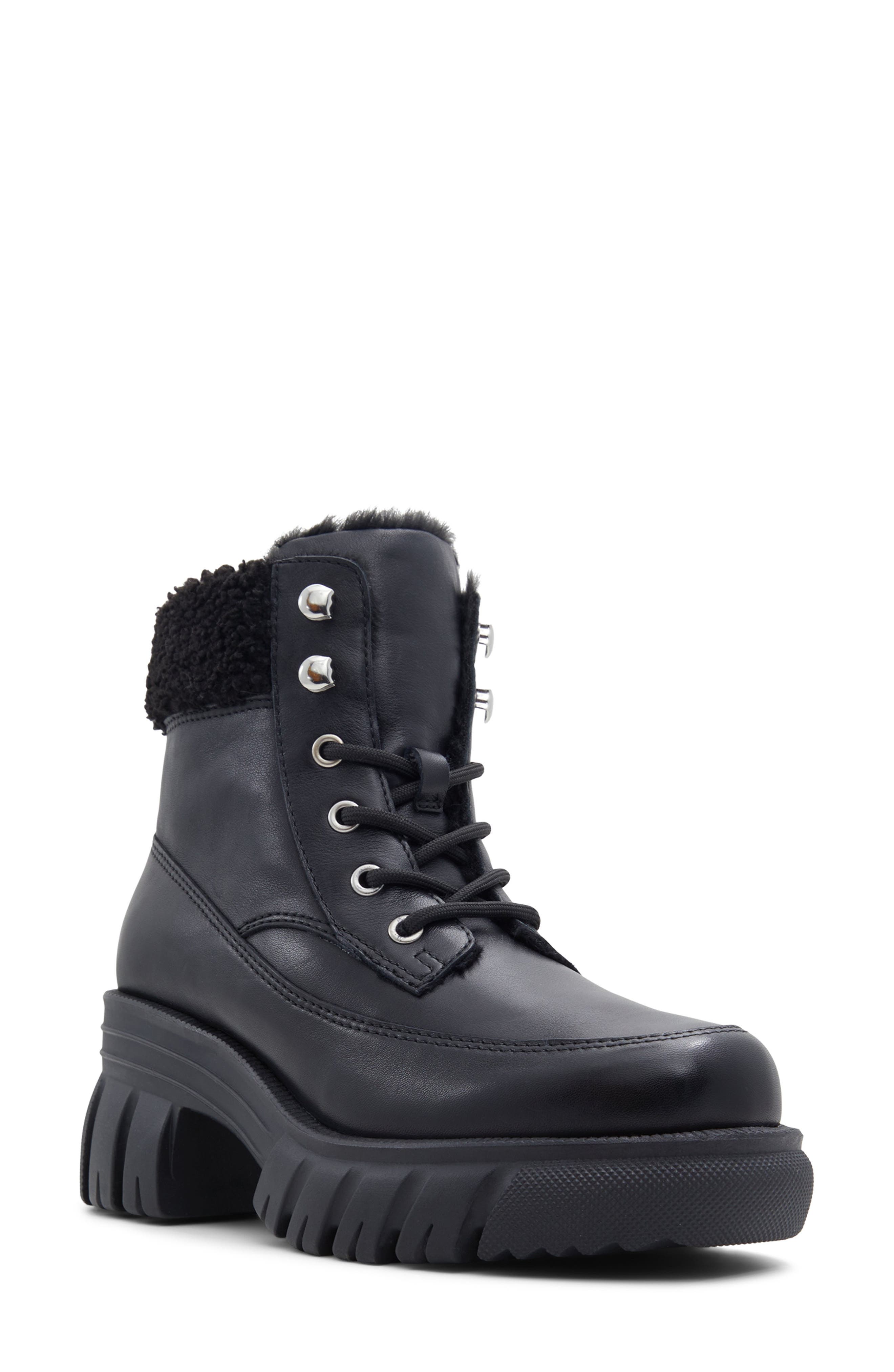 ALDO Marni Waterproof Lace-Up Boot, Main, color, 