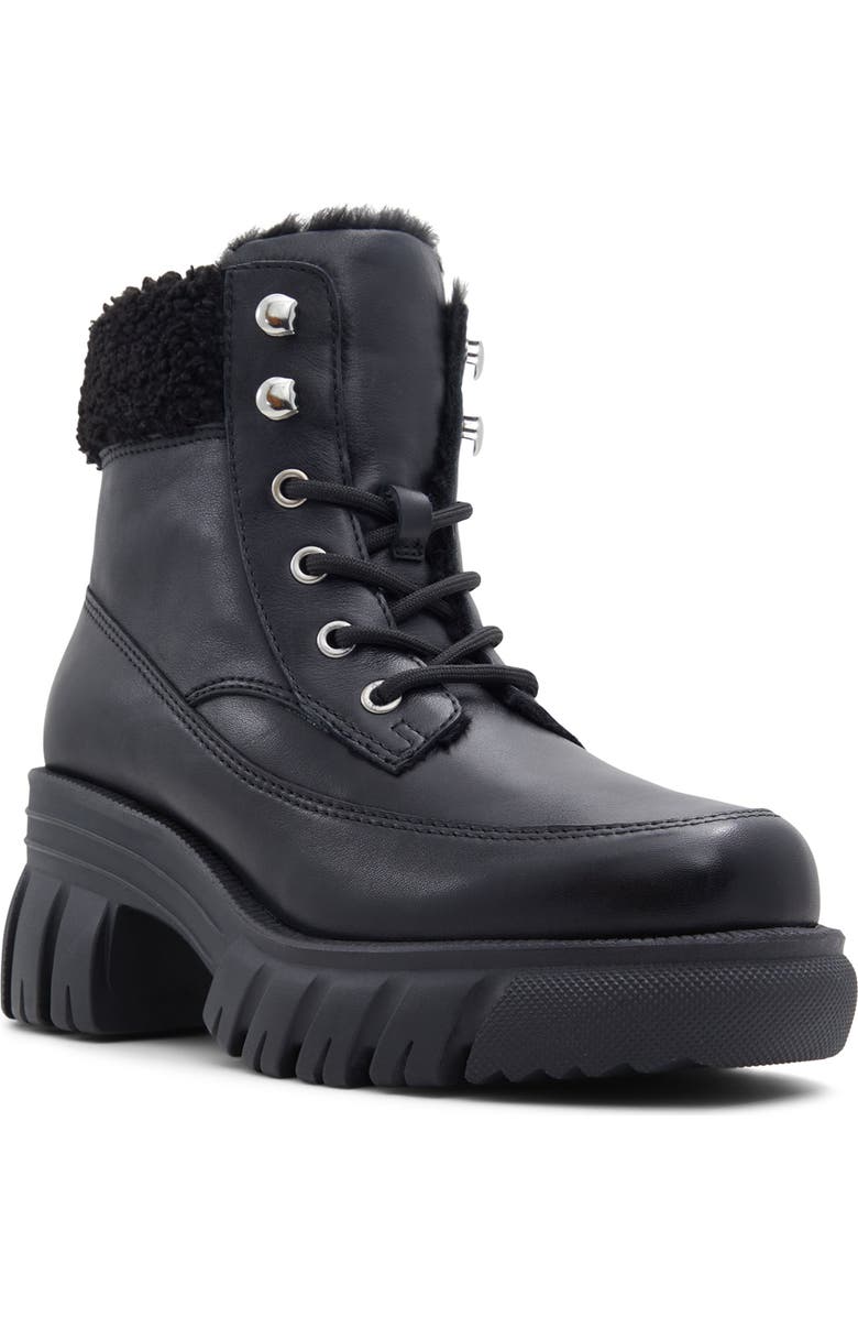 ALDO Marni Waterproof Lace-Up Boot, Main, color,