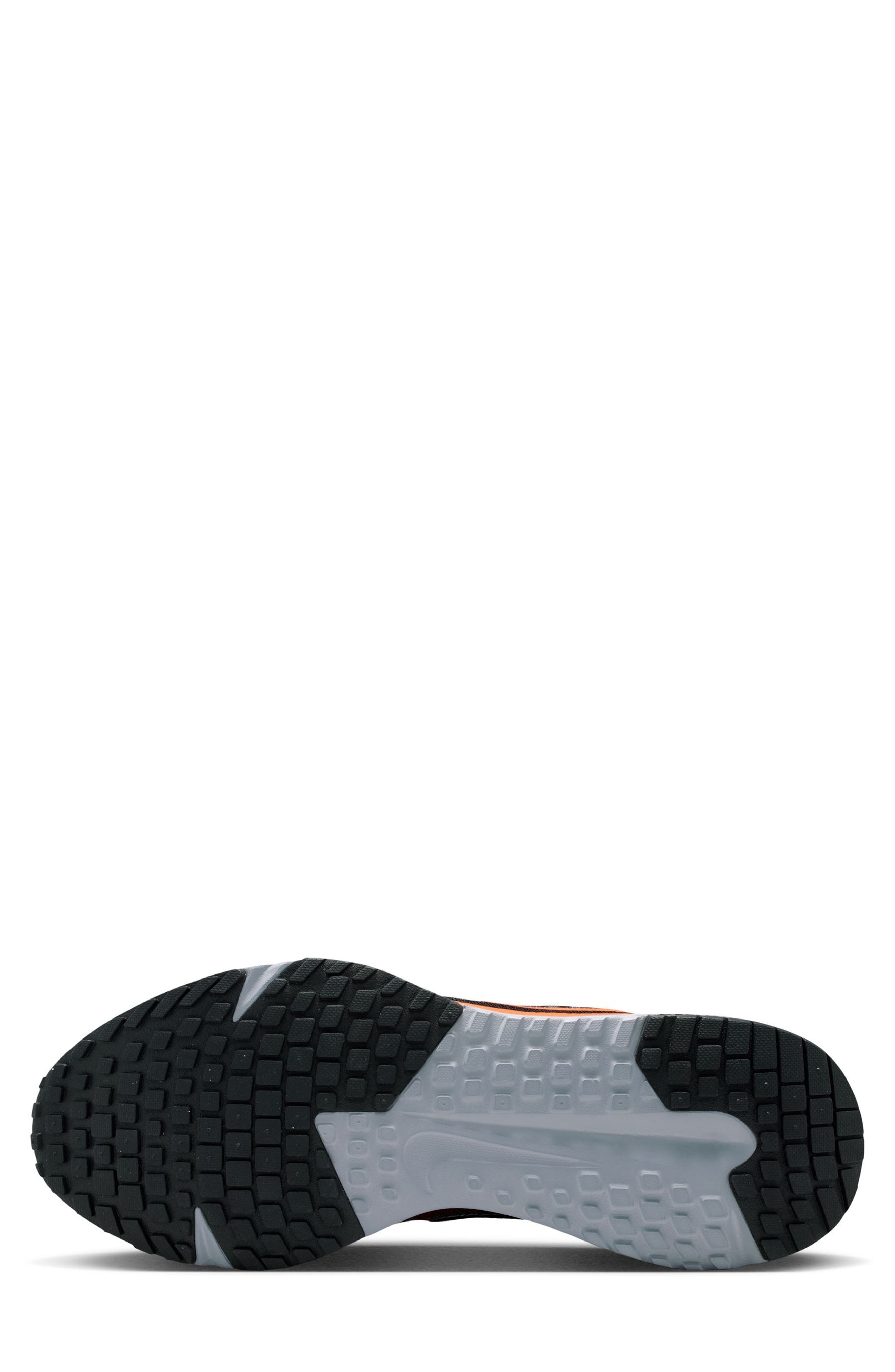 Run Defy Running Shoe, Alternate, color, BLACK/ TOTAL ORANGE