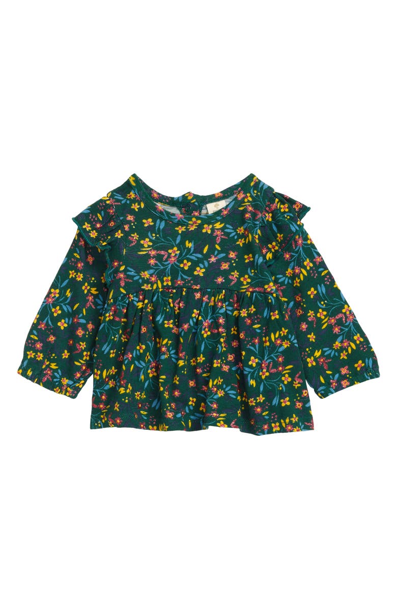 Tucker + Tate Sparkle Printed Peplum Top, Main, color, 